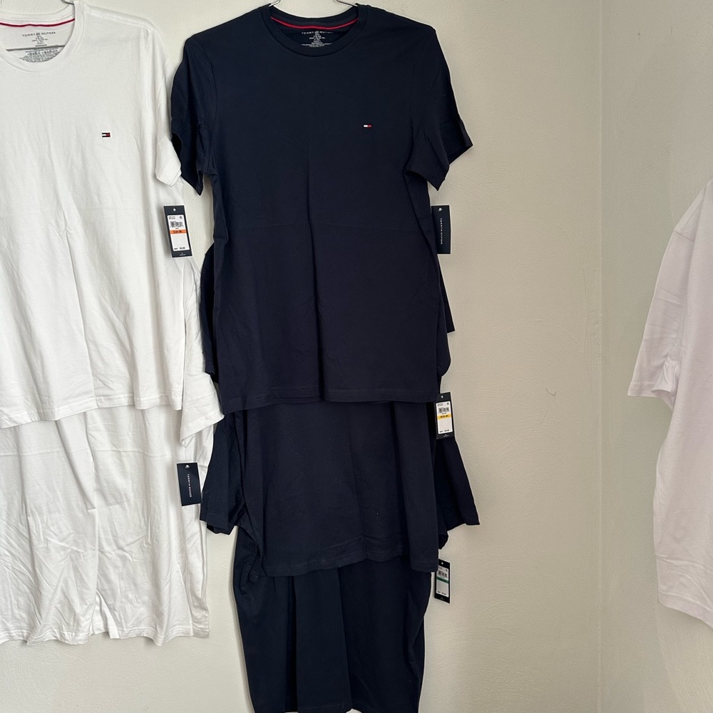 Tommy Tshirts. But singles or in bulk the more you buy the cheaper they are